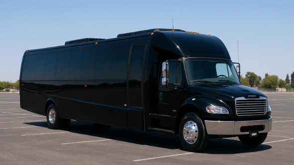 Exterior of Charter Bus Company Buffalo Grove's 15 Passenger Minibus in Buffalo Grove