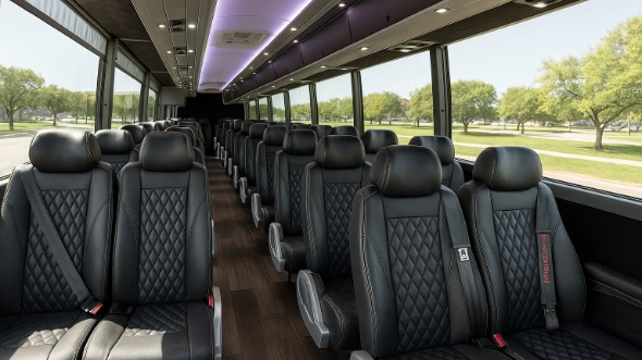 buffalo grove 15 passenger minibus inside