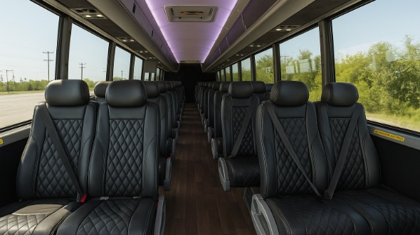 buffalo grove 25 passenger minibus inside