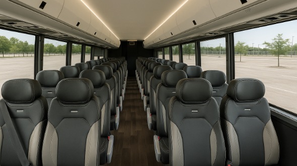 buffalo grove 28 passenger minibus inside