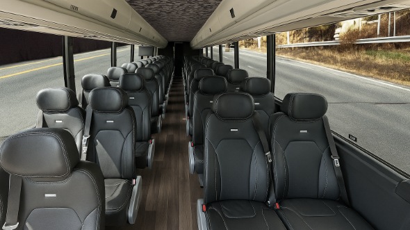 buffalo grove 35 passenger minibus inside