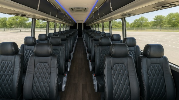 buffalo grove 54 passenger charter bus rental