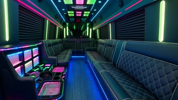 buffalo grove party bus rental inside